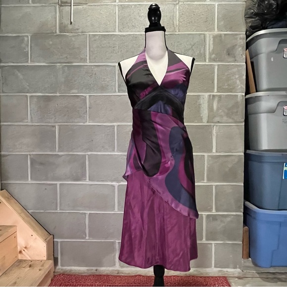 Laundry by Shelli Segal silk dress. - Picture 8 of 14